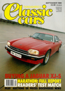 THOROUGHBRED & CLASSIC CARS 1990 SEPT - LAGONDA, XJ-S